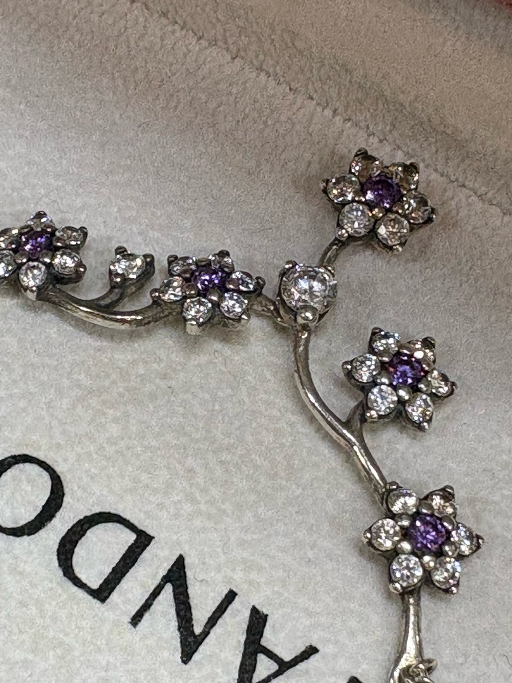 Pandora Forget Me Knot Necklace - Picture 3 of 6
